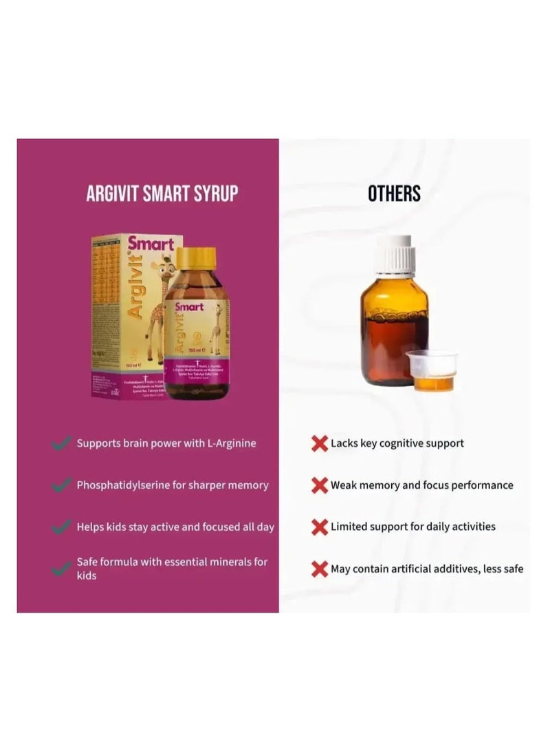 ارجيفيت شراب أرجيفيت الذكي 150 مل للنمو والطول - Image 4